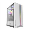 Darkflash DK151 LED computer case (white) + 3 RGB fans