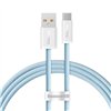 Cable USB to USB-C Baseus Dynamic Series, 100W, 1m (blue)