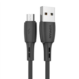 USB to Micro USB cable VFAN Racing X05, 3A, 1m (black)