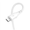 USB to Micro USB cable VFAN Colorful X12, 3A, 1m (white)