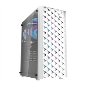 Darkflash DK351 computer case (white) + 4 RGB fans