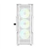 Darkflash DK431 computer case (white) + 4 fans