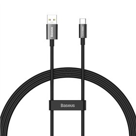 Baseus Superior Series Cable USB to USB-C, 65W, PD, 1m (black)