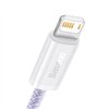 USB cable for Lightning Baseus Dynamic 2 Series, 2.4A, 2m (purple)