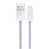 USB cable for Lightning Baseus Dynamic 2 Series, 2.4A, 2m (purple)