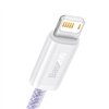 USB cable for Lightning Baseus Dynamic 2 Series, 2.4A, 1m (purple)