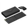 Delux KF10 folding wireless keyboard and MF10PR (QWERTY) mouse set