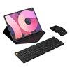 Delux KF10 folding wireless keyboard and MF10PR (QWERTY) mouse set