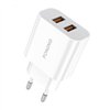 Fast charger Foneng 2x USB EU45 12W + USB Micro cable