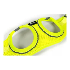 Suņu drošības siksna Gloria Air Mesh Star Dzeltens XXS 24-26 cm
