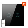 Smart Light Switch WiFi Avatto TS02-EU-B2 2 way (black)