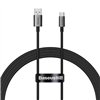 Cable USB do USB-C Baseus Superior 100W 1,5m (black)