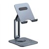 Desktop Biaxial Foldable Metal Stand Baseus (for Tablets) Space Grey