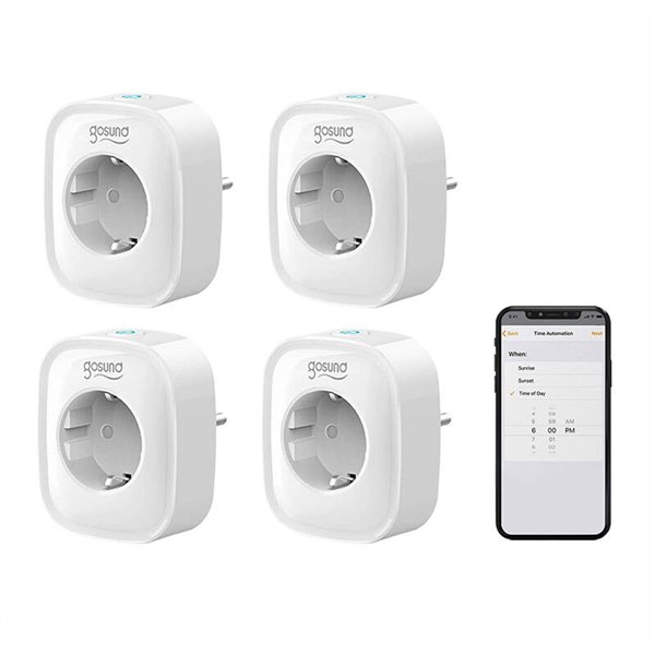 Smart socket WiFi Gosund SP1 (4-pack) Tuya