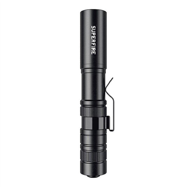Superfire X18 flashlight, 55 lm, 5 W, 5 modes, 38 m