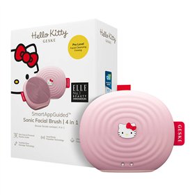 Facial Cleaning Sonic Brush 4in1 Geske with APP (Hello Kitty pink)