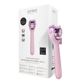Micro Needle Face Roller 9in1 Geske with APP (pink)