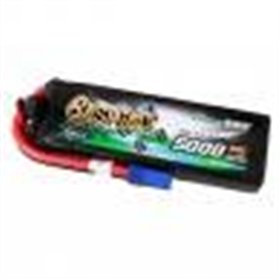 Battery GensAce G-Tech LiPo 5000mAh 11.1V 60C 3S1P, EC2 Plug