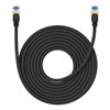 Braided network cable cat.7 Baseus Ethernet RJ45, 10Gbps, 10m (black)