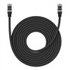 Braided network cable cat.7 Baseus Ethernet RJ45, 10Gbps, 10m (black)