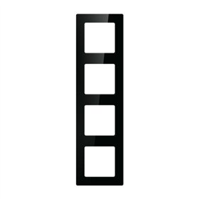 Quadruple frame socket Avatto N-TS10-Frame-B4 (black)