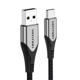 USB 2.0 A to USB-C 3A cable 0.5m Vention CODHD gray