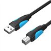 Printer Cable USB 2.0 A to USB-B Vention VAS-A16-B200 2m Black