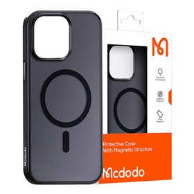 Magnetic case McDodo for iPhone 15 Pro Max (black)