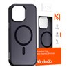 Magnetic case McDodo for iPhone 15 Pro Max (black)