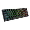 Royal Kludge RK61 RGB mechanical keyboard, red switch (black) (QWERTY)