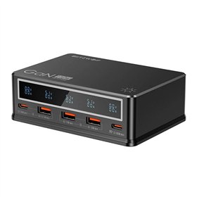 Desktop Charger Blitzwolf BW-i9 110W PD 3xUSB-A, 2xUSB-C (black)