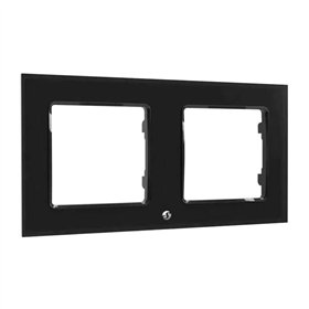 Shelly Switch Frame Double (Black)