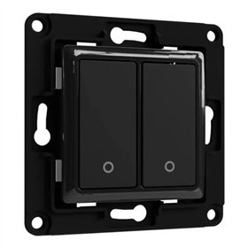 Shelly wall switch 2 button (Black)