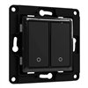 Shelly wall switch 2 button (Black)
