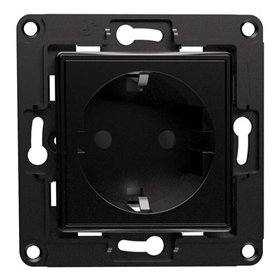 Shelly Wall Socket (Black)