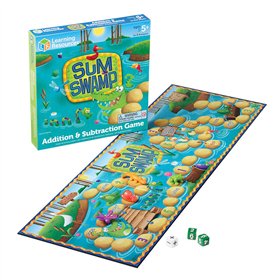 Sum Swamp Addition & Subtraction Game Learning Resources LER 5052