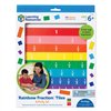 Rainbow Fraction Tiles With Tray Learning Resources LER 0615