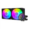 Darkflash DCS240 CPU liquid cooling (black)