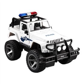 Remote-controlled car 1:12 Double Eagle (white) Jeep (Police) E550-003