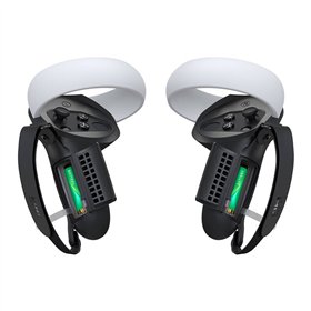 Controller Grip with Battery Door Kiwi Design Q1 PRO-2.2 for Meta Quest 2 Black