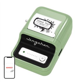 Portable Label Printer Niimbot B21 (green)