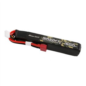 Gens ace 25C 1500mAh 3S1P 11.1V Airsoft Gun Lipo Battery with T Plug