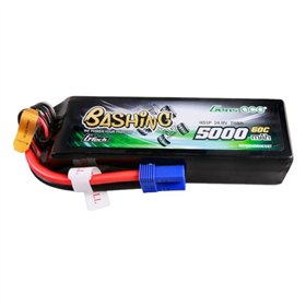 Gens ace G-Tech 5000mAh 14.8V 4S1P 60C Lipo Battery Pack with EC5 Plug-Bashing Series