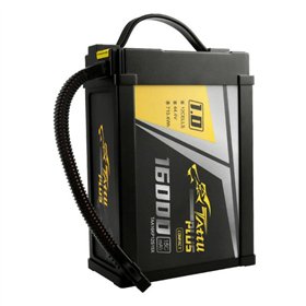 Tattu Plus 1.0 Compact version 16000mAh 12S 15C 44.4V Lipo battery pack with XT90-S Plug