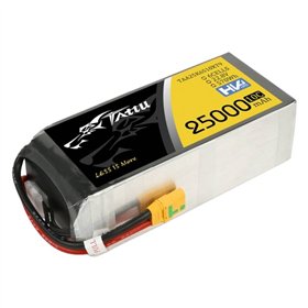 Tattu 25000mAh 22.8V 10C 6S1P Lipo Battery Pack With XT90-S