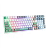 ONIKUMA G38 98 Keys USB Wired Mechanical Keyboard White