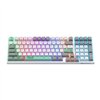 ONIKUMA G38 98 Keys USB Wired Mechanical Keyboard White