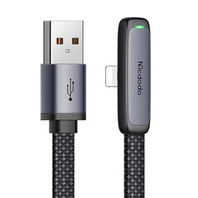 Mcdodo CA-2791 USB to lightning angle cable, 1.8m (black)