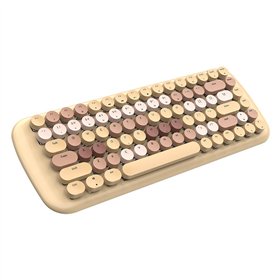 MOFII Wireless Mechanical Keyboard with Bluetooth ROMI 2.4G (Brown)