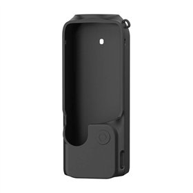 Silicone Cover Case Set with Strap PULUZ For DJI OSMO Pocket 3 (Black)